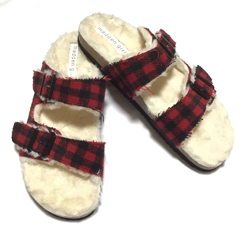 MADDEN GIRL SLIDE SANDALS - Picture 2 of 9